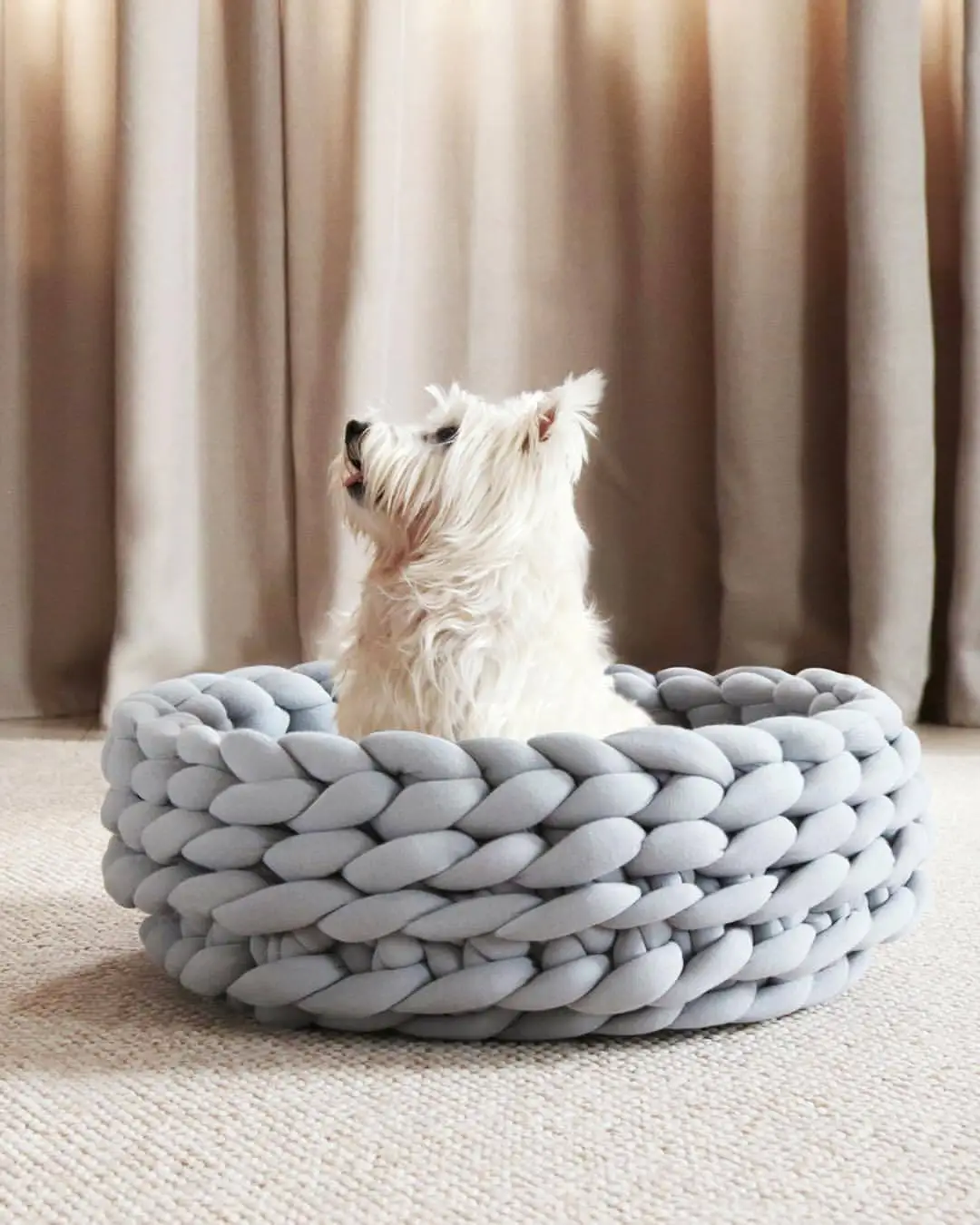 Super Cat Bed Warm Sleeping Cat Nest Soft Long Weave Strap Pet Dog Bed for Dogs Basket Cushion Cat Bed Cat Mat Animals Sleeping