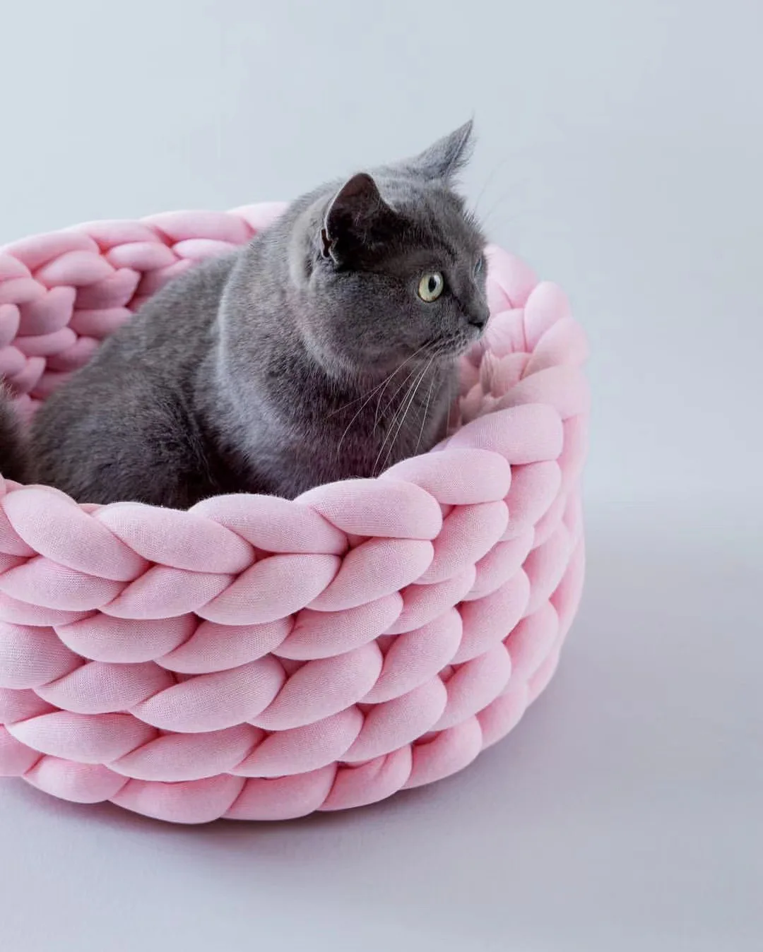 Super Cat Bed Warm Sleeping Cat Nest Soft Long Weave Strap Pet Dog Bed for Dogs Basket Cushion Cat Bed Cat Mat Animals Sleeping