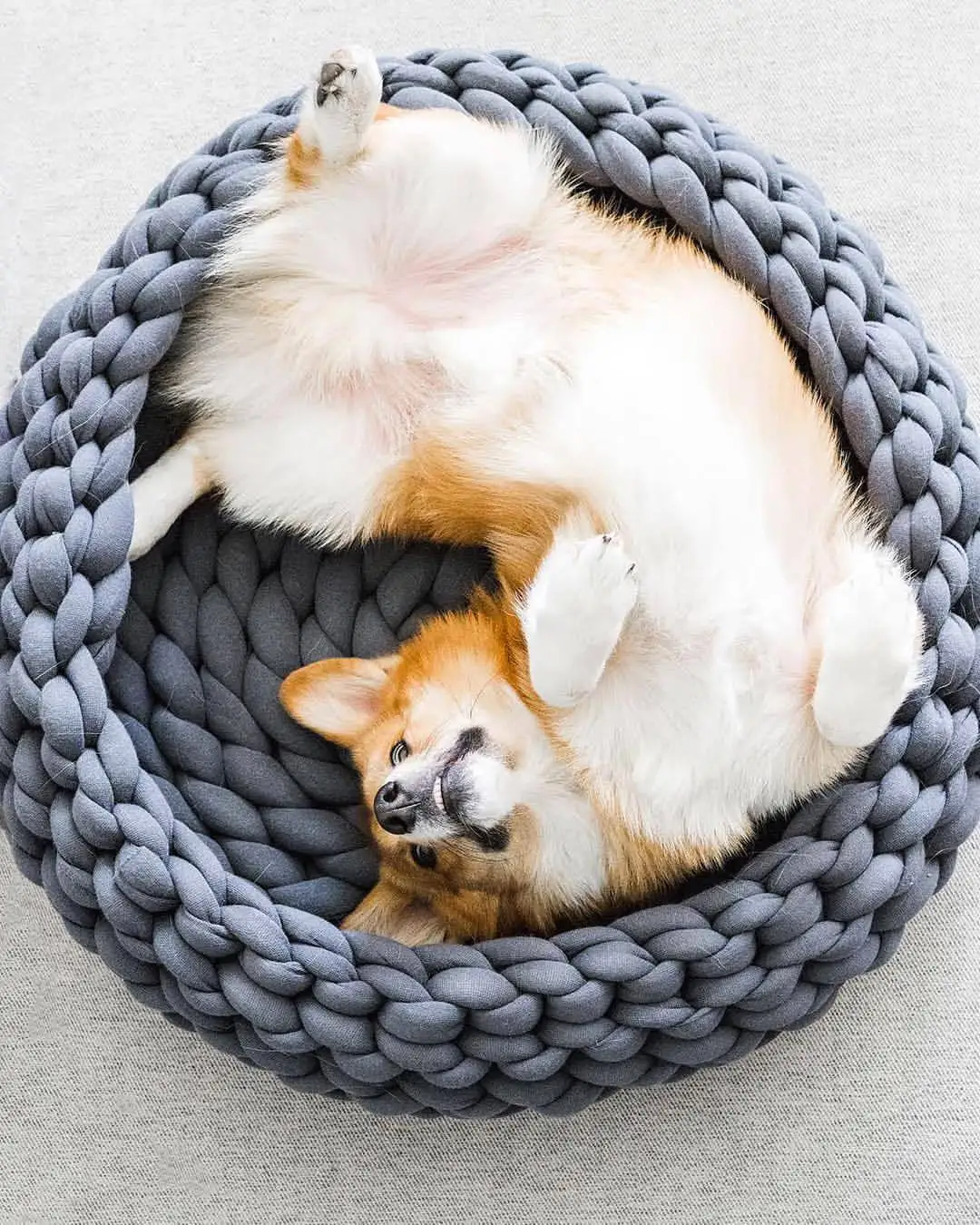 Super Cat Bed Warm Sleeping Cat Nest Soft Long Weave Strap Pet Dog Bed for Dogs Basket Cushion Cat Bed Cat Mat Animals Sleeping