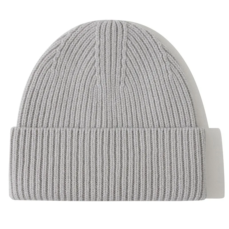Wool Beanies Women Knitted Cap Hat Men Winter Warm Bonnet