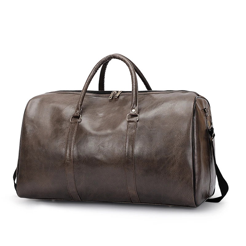 Travel Bag For Men Pu Leather Shoulder Bag Big Capacity Tote Bags For Women Fashion New Duffle Crossbody Bag Sports Pack luggage