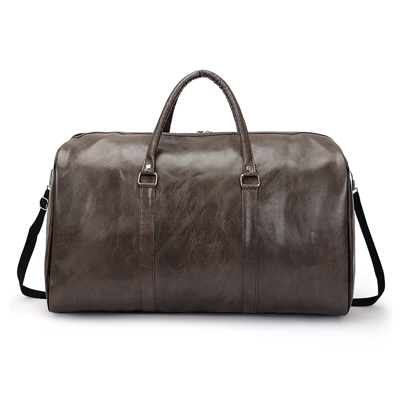 Travel Bag For Men Pu Leather Shoulder Bag Big Capacity Tote Bags For Women Fashion New Duffle Crossbody Bag Sports Pack luggage