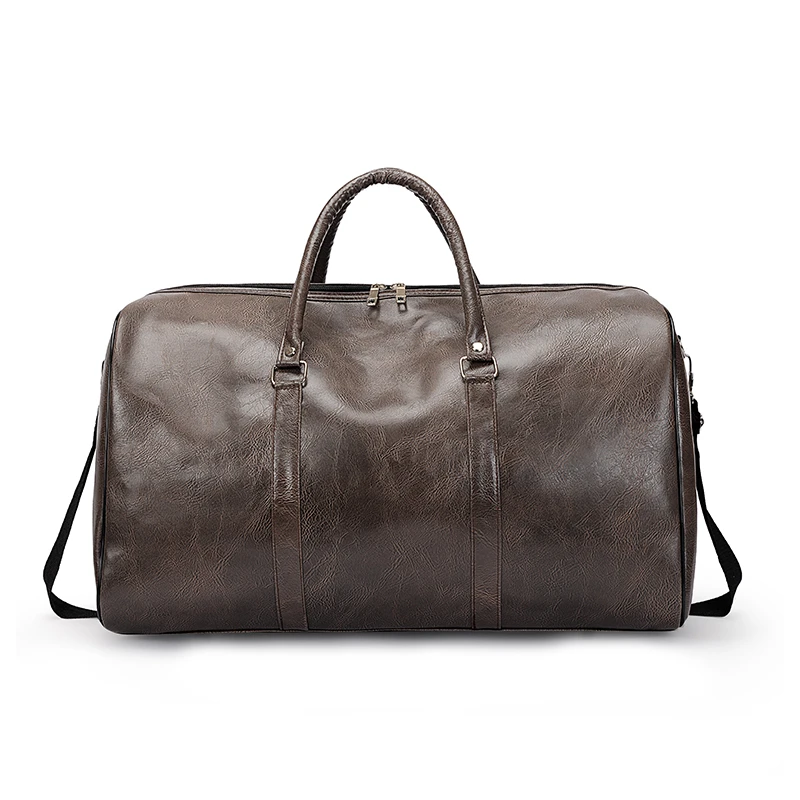 Travel Bag For Men Pu Leather Shoulder Bag Big Capacity Tote Bags For Women Fashion New Duffle Crossbody Bag Sports Pack luggage