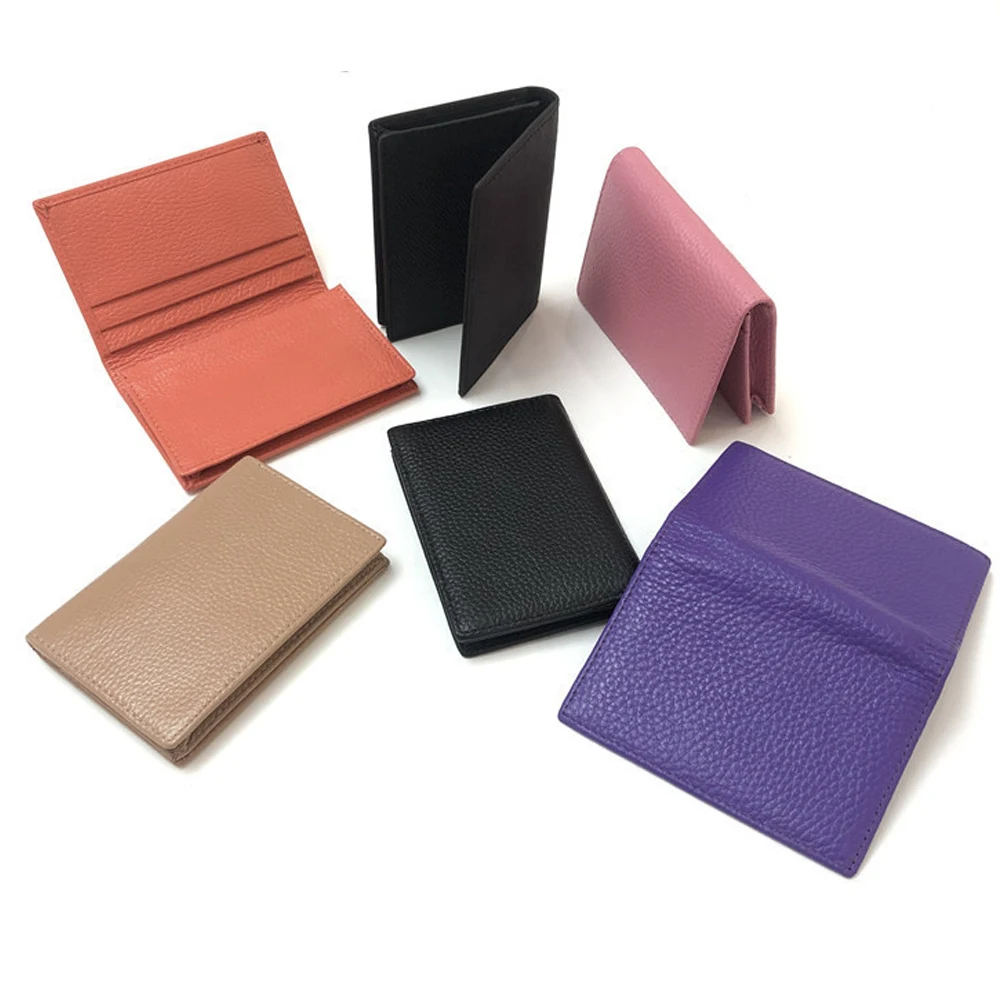 100% Cowhide Passport Holder Factory Genuine Leather Engrave Letters Men Women Passport Cover Customized Name Travel Card Wallet