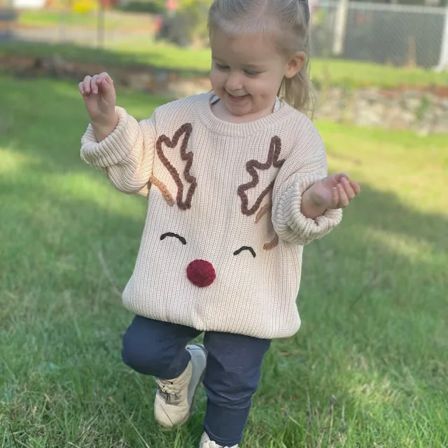 Personalized Baby Sweater handmade thread mixcolor Name Custom Name Sweater Newborn Girl Coming Outfit winter baby girl clothes
