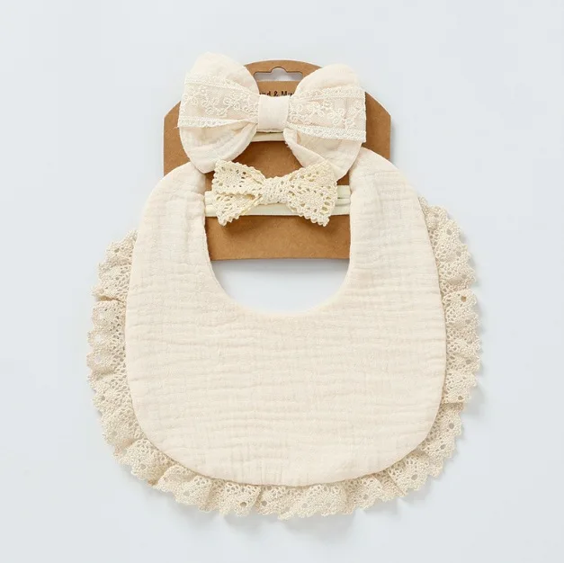Personalized embroidered baby bib, baby pure cotton gauze bib, mouth in water, baby anti spitting, newborn bib, men's and women'