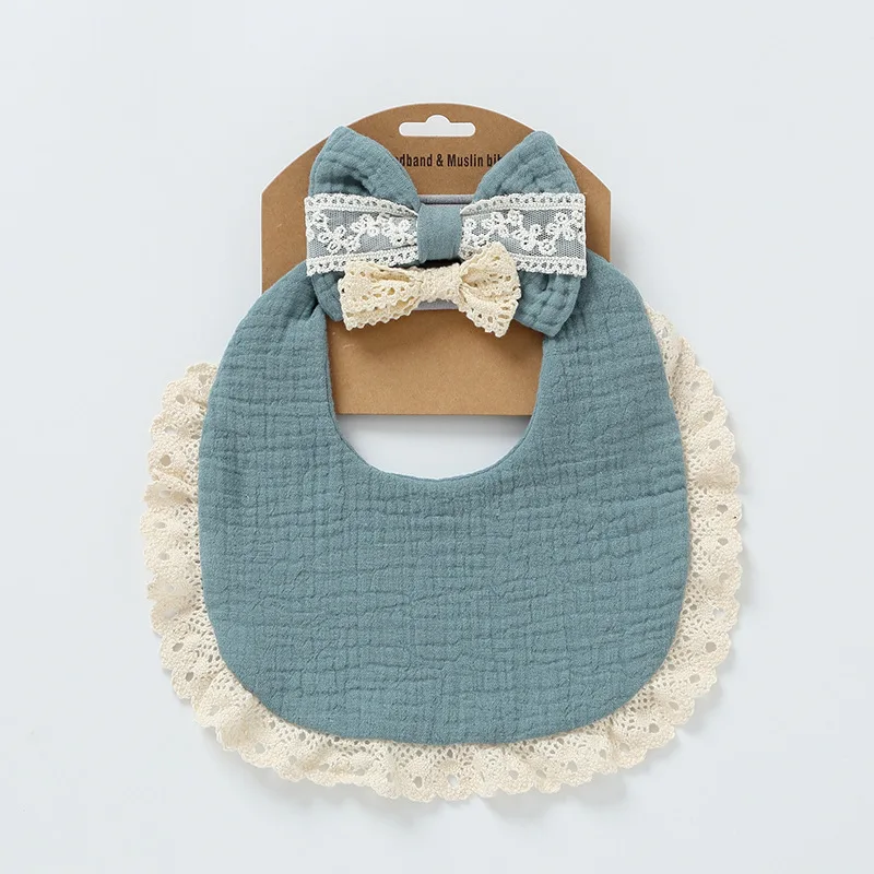 Personalized embroidered baby bib, baby pure cotton gauze bib, mouth in water, baby anti spitting, newborn bib, men's and women'