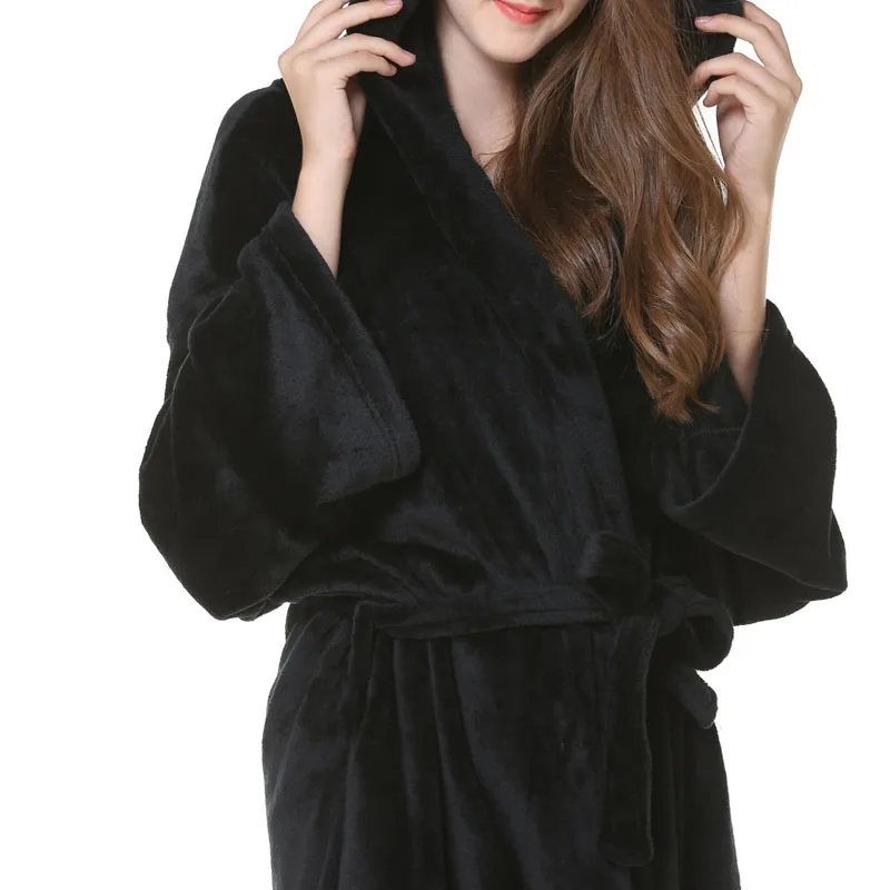 Autumn winter Women's bathrobe 10XL 9XL 8XL 7XL 6XL Bust 150cm plus size Sleepwear women