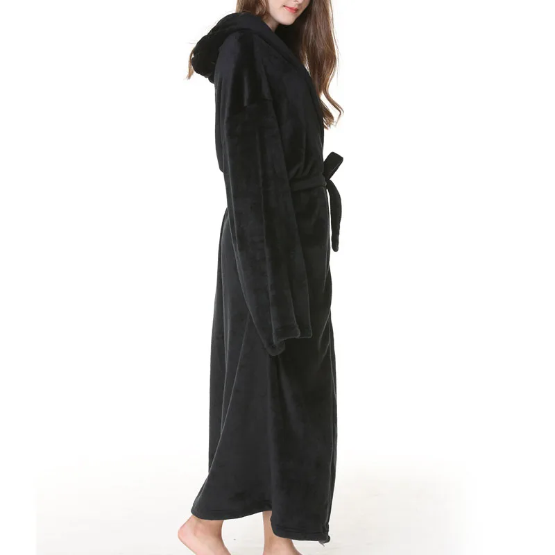 Autumn winter Women's bathrobe 10XL 9XL 8XL 7XL 6XL Bust 150cm plus size Sleepwear women