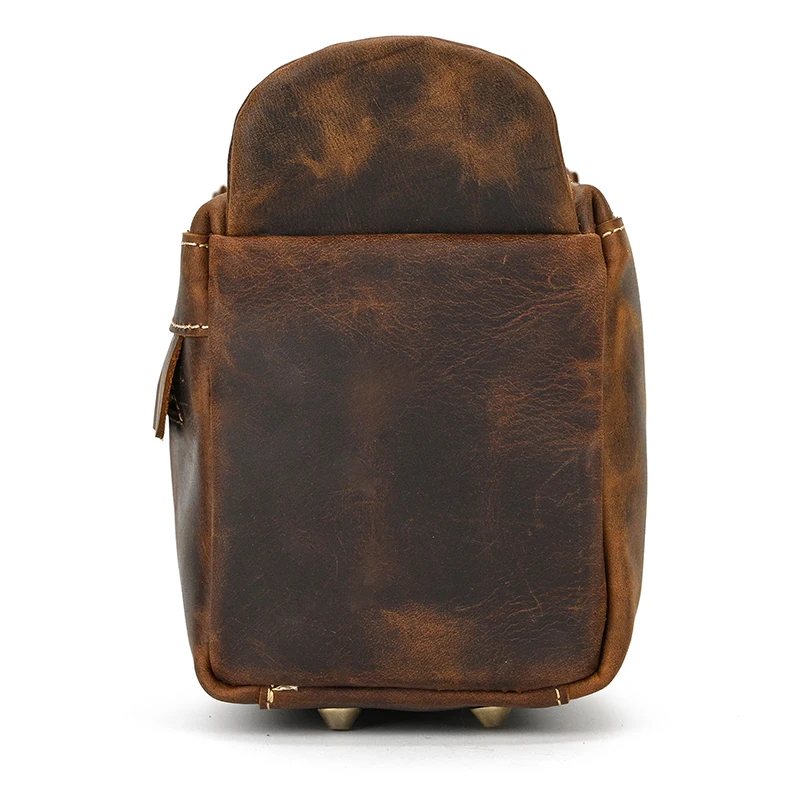 Genuine Leather Clutch Purse Make Up Toiletry Bags Women Man Crazy Horse Leather Cowhide Driver Purse Cosmetic Bag Wash Bags