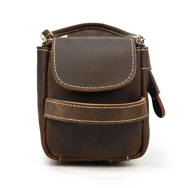 Genuine Leather Clutch Purse Make Up Toiletry Bags Women Man Crazy Horse Leather Cowhide Driver Purse Cosmetic Bag Wash Bags