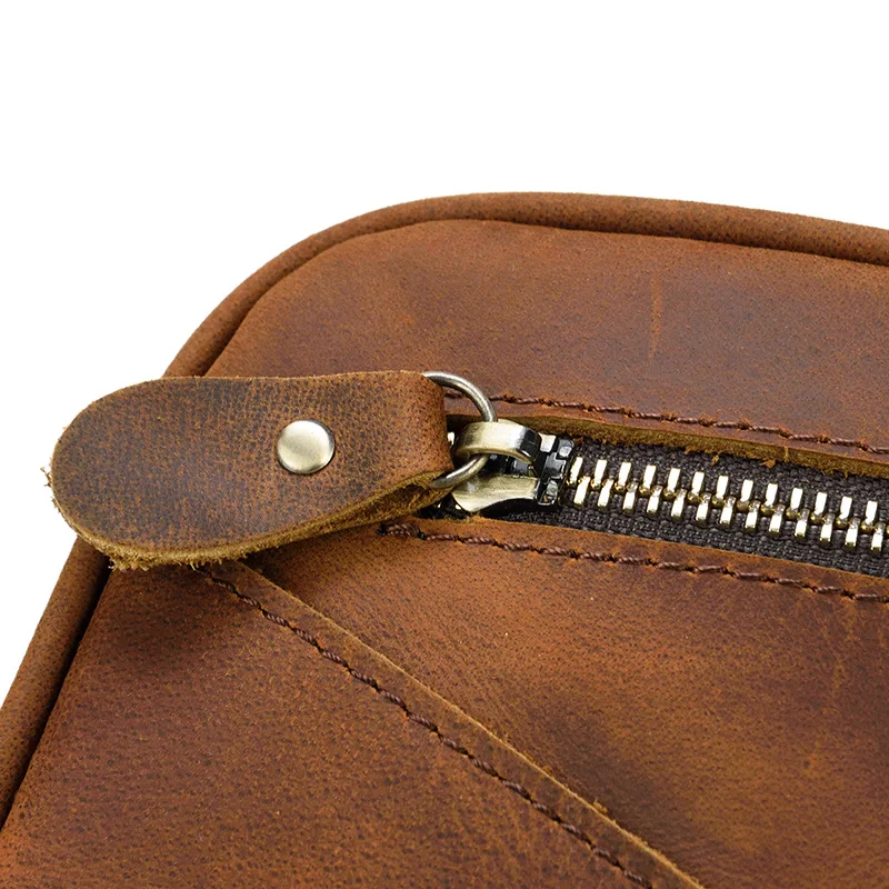 Genuine Leather Clutch Purse Make Up Toiletry Bags Women Man Crazy Horse Leather Cowhide Driver Purse Cosmetic Bag Wash Bags