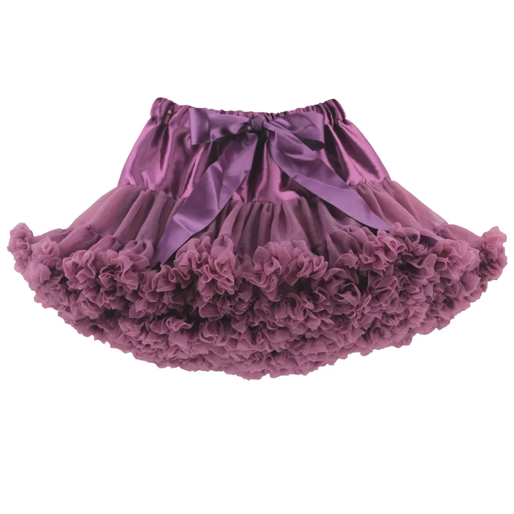 Girls Petti Tutu Skirt Ball Gown Children Clothing Dance Birthday Costume Party Wear Kids Tutu Skirt Blue Many Colors Available