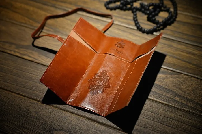 Fashion Vintage Roll PU Leather Pencil Case Twilight Pen Pouch Student Stationery Gift Woman Cosmetic Storage Bag Pencilcase