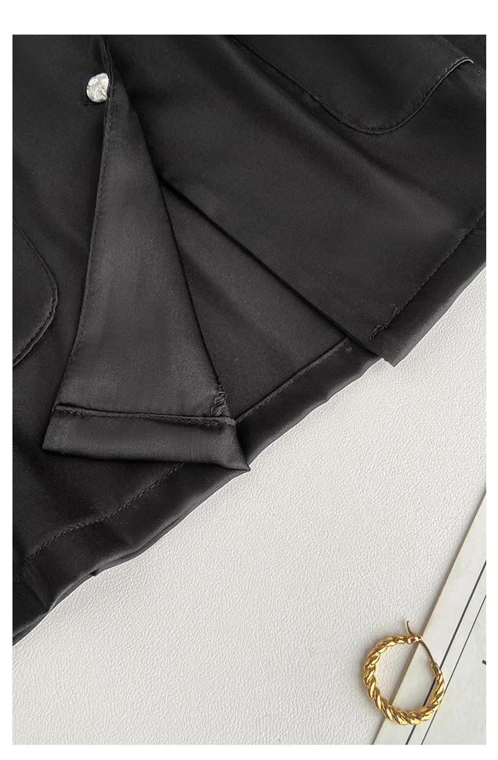 Spring Autumn Female Pajamas Trouser Set Luxury Feather Pink Bride Wedding Sleepwear Gift Sexy Loose Satin Home Wear Loungewear