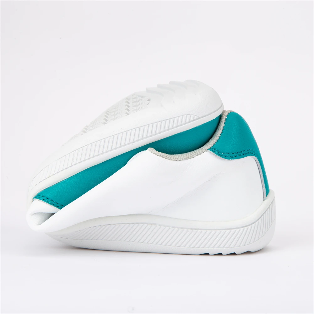 ZZFABER Barefoot Shoes Soft Leather Sneakers Minimalist Casual Shoes for Women Men Unisex Sneakers
