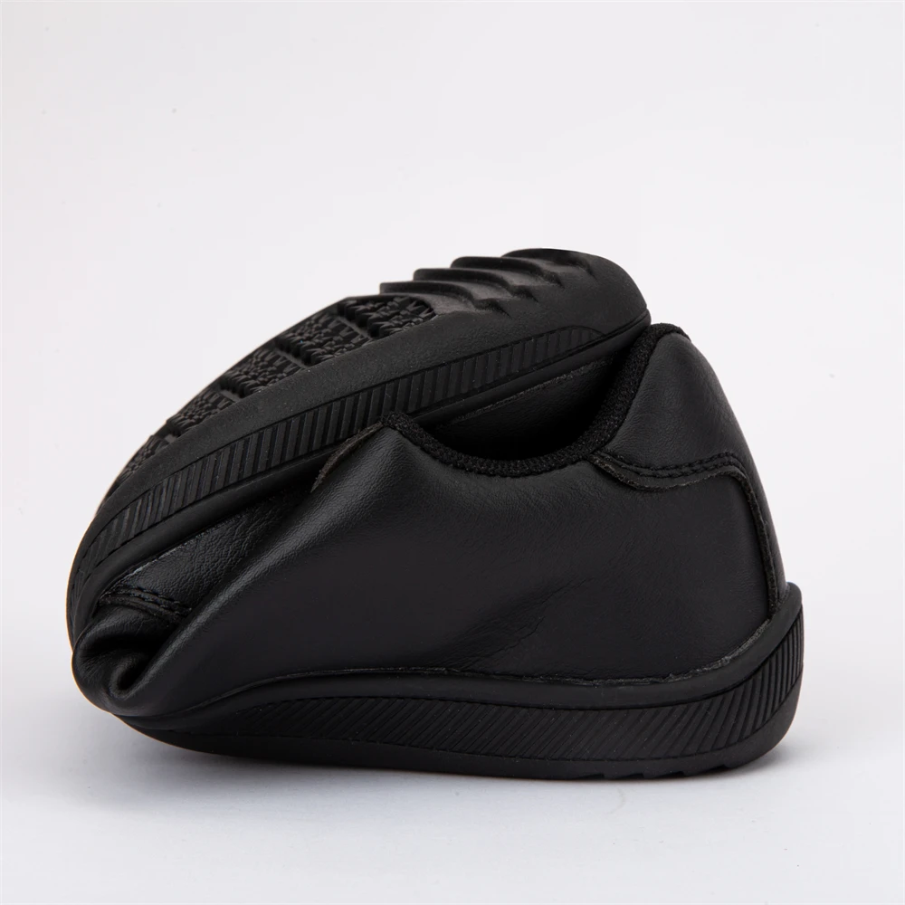 ZZFABER Barefoot Shoes Soft Leather Sneakers Minimalist Casual Shoes for Women Men Unisex Sneakers