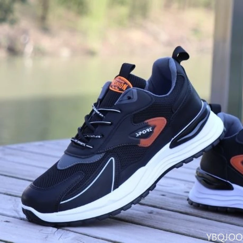 2025 Large Size Autumn Fashion New Item Breathable Casual Comfortable Men's Shoes Versatile, Lightweight Flat Sports Men's Shoes