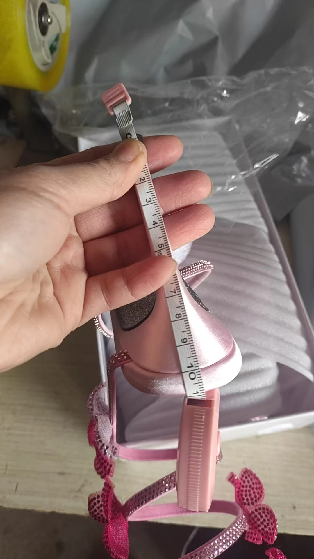 Aneikeh Sexy CRYSTAL Flower Narrow Band Ankle Strap Sandals Woman Thin High Heels Street Style Pole Dancing Ladies Shoes