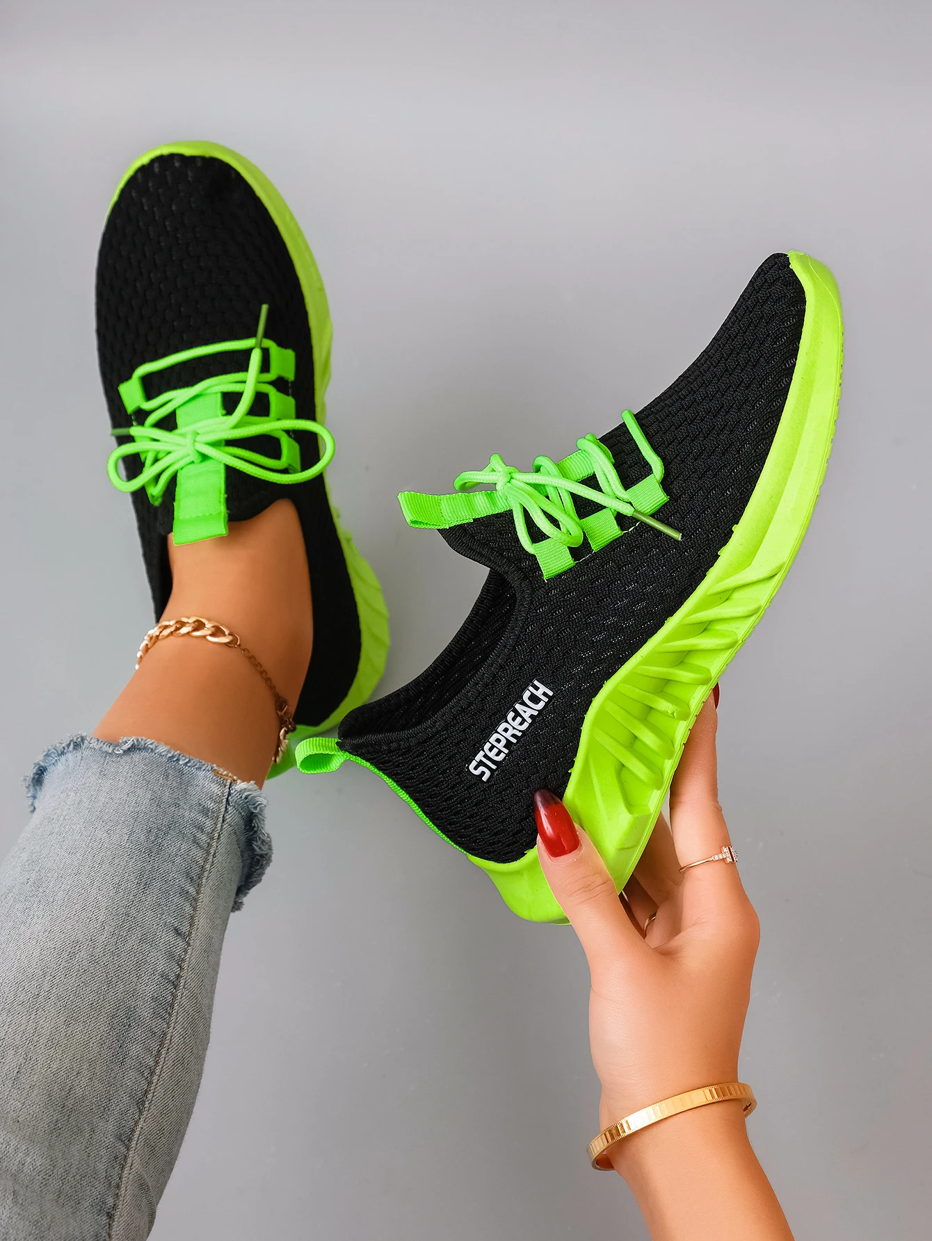 Women's Summer Breathable Mesh Flat Shoes, Women's Shoes, Casual Sneakers Shoes, Clearance Free Shipping