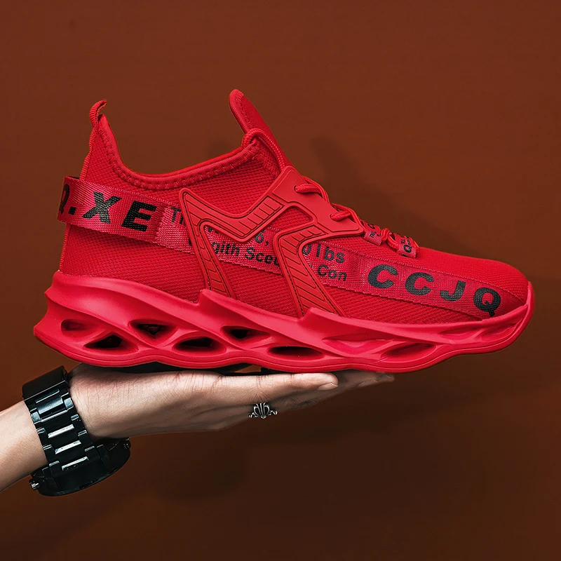 MAEDEF 2024 Men Running Sneakers Lightweight Sport Shoes Classical Mesh Breathable Casual Shoes Male Fashion Moccasins Sneakers