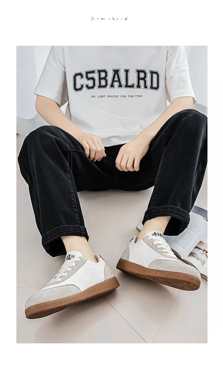 Men's Casual Sport Shoes, Suitable for Spring and Summer Outfits, Available in Various Sizes. Plus-Size Men's Shoes, Ideal for O