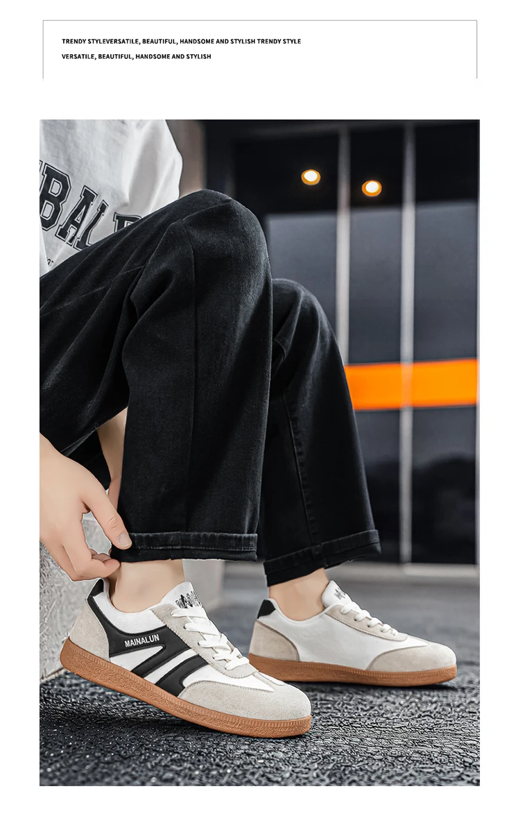 Men's Casual Sport Shoes, Suitable for Spring and Summer Outfits, Available in Various Sizes. Plus-Size Men's Shoes, Ideal for O