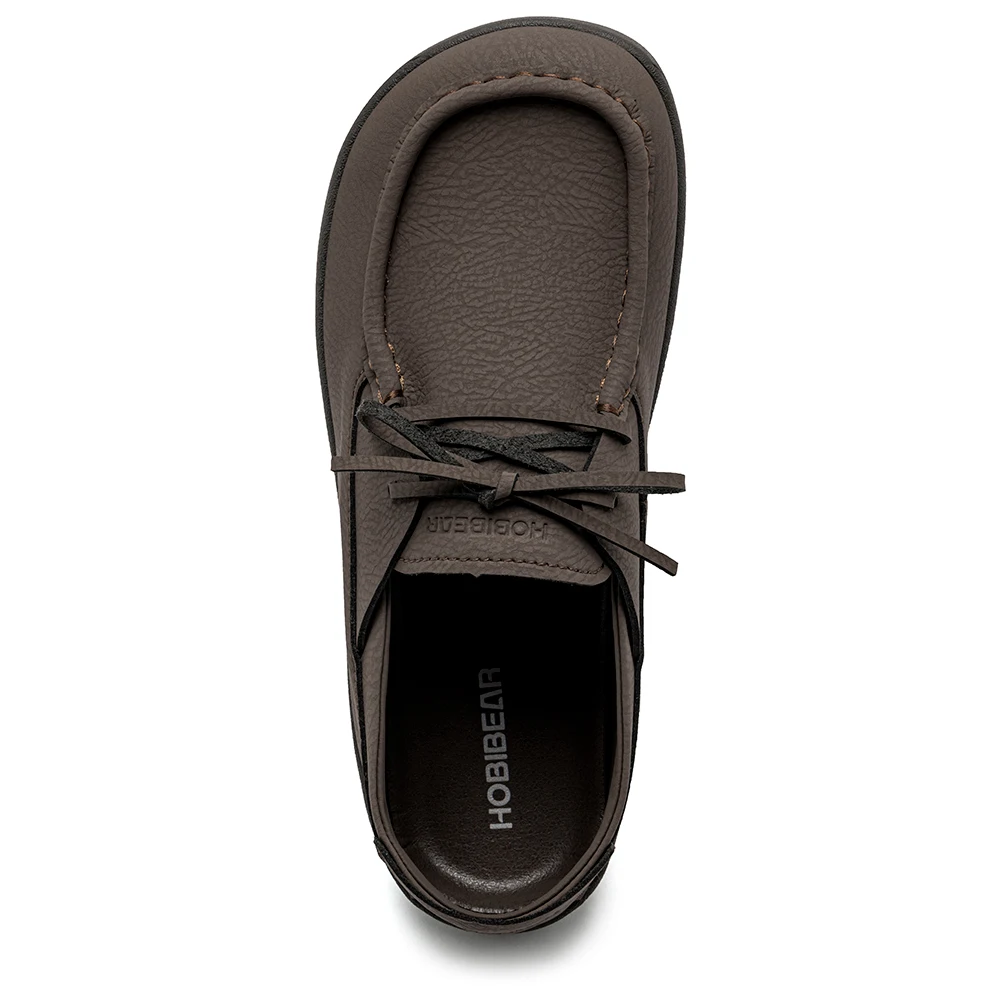 HOBIBEAR Women Barefoot Loafers Slip on Wide Width Shoes Adjustable Zero Drop Round Toe Flats