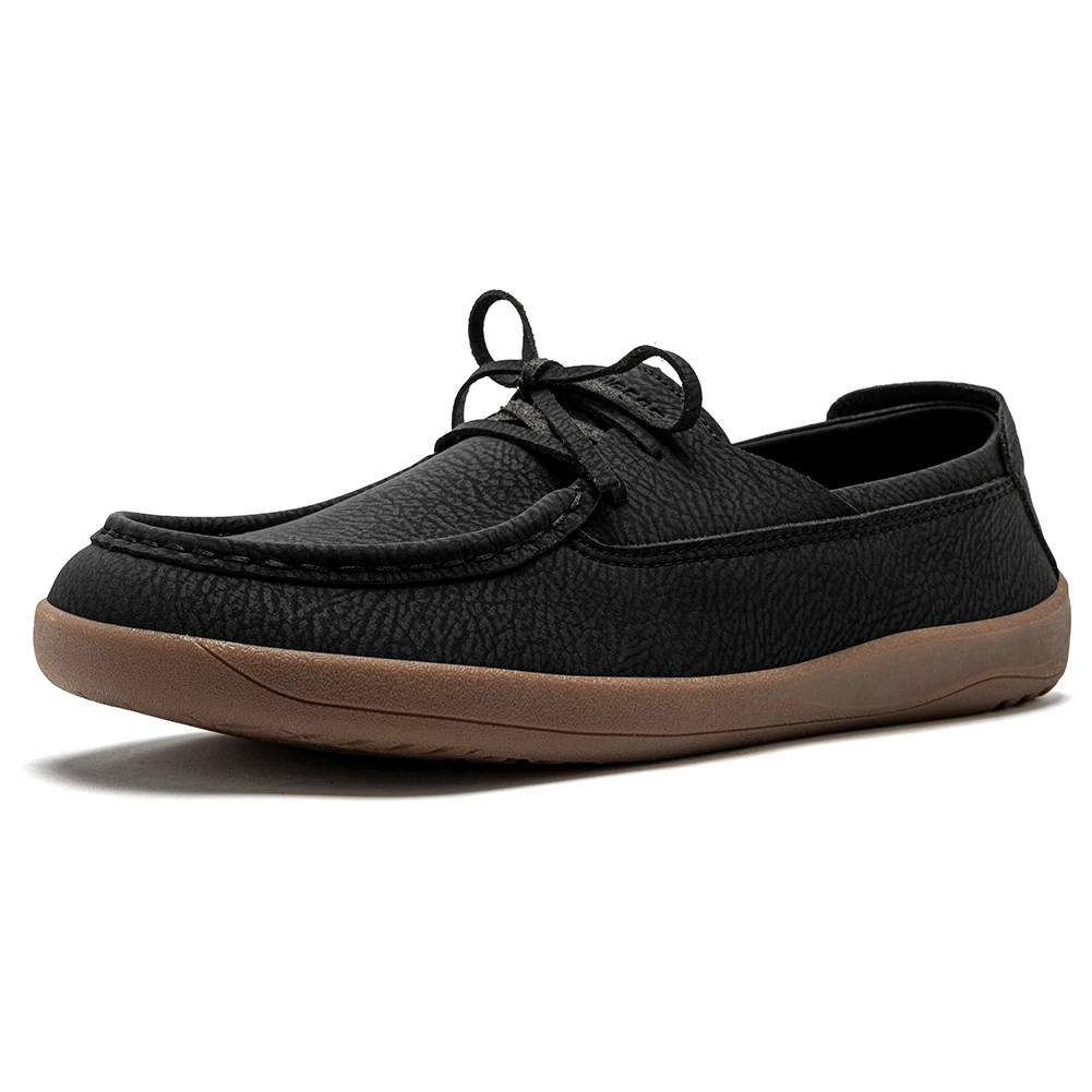 HOBIBEAR Women Barefoot Loafers Slip on Wide Width Shoes Adjustable Zero Drop Round Toe Flats
