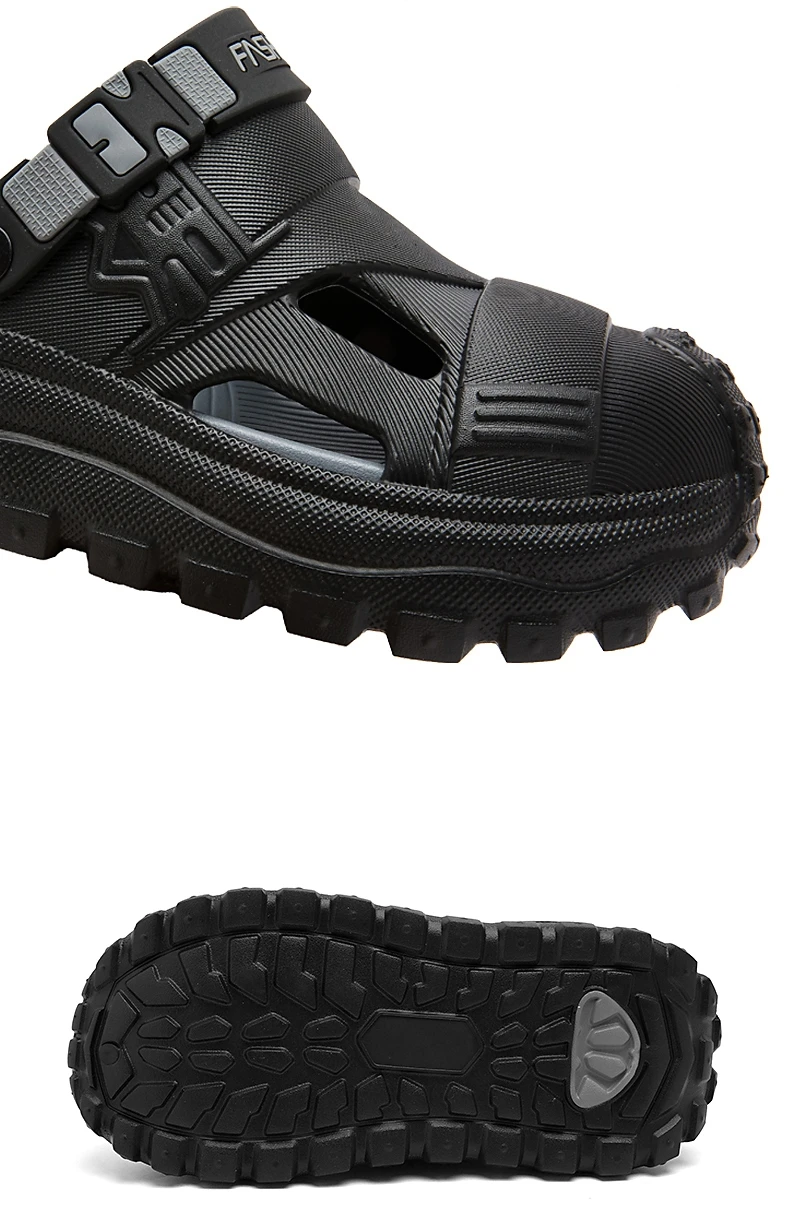 Summer New Men's Beach Clogs Outdoor Sandals Comfortable Slippers EVA Slides For Men Casual Garden Shoes Male Beach Slippers