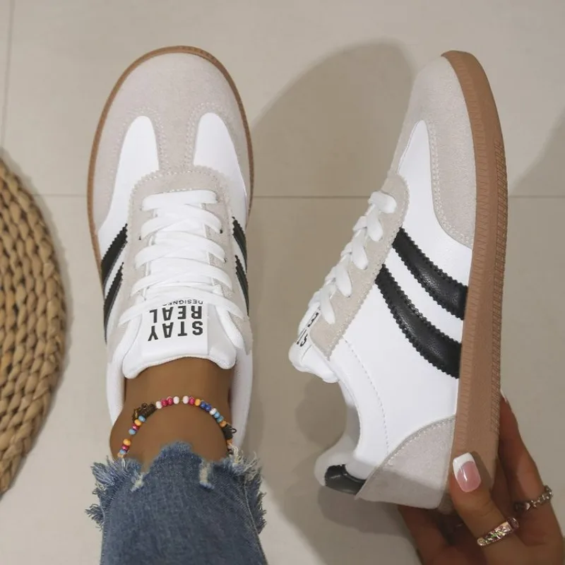 Trendy Vulcanization Shoes Women Casual Sneakers Luxury Designer Shoes Woman Comfortable Flat Shoes Outdoor Women's Sport Shoes