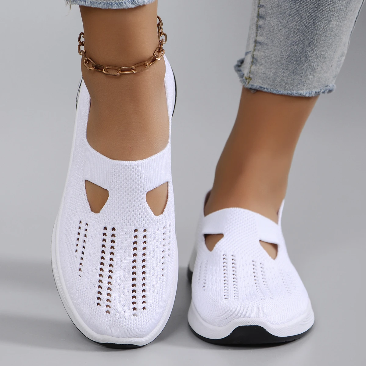 Women's summer breathable mesh flat shoes women's shoes casual sneakers shoes, clearance free shipping