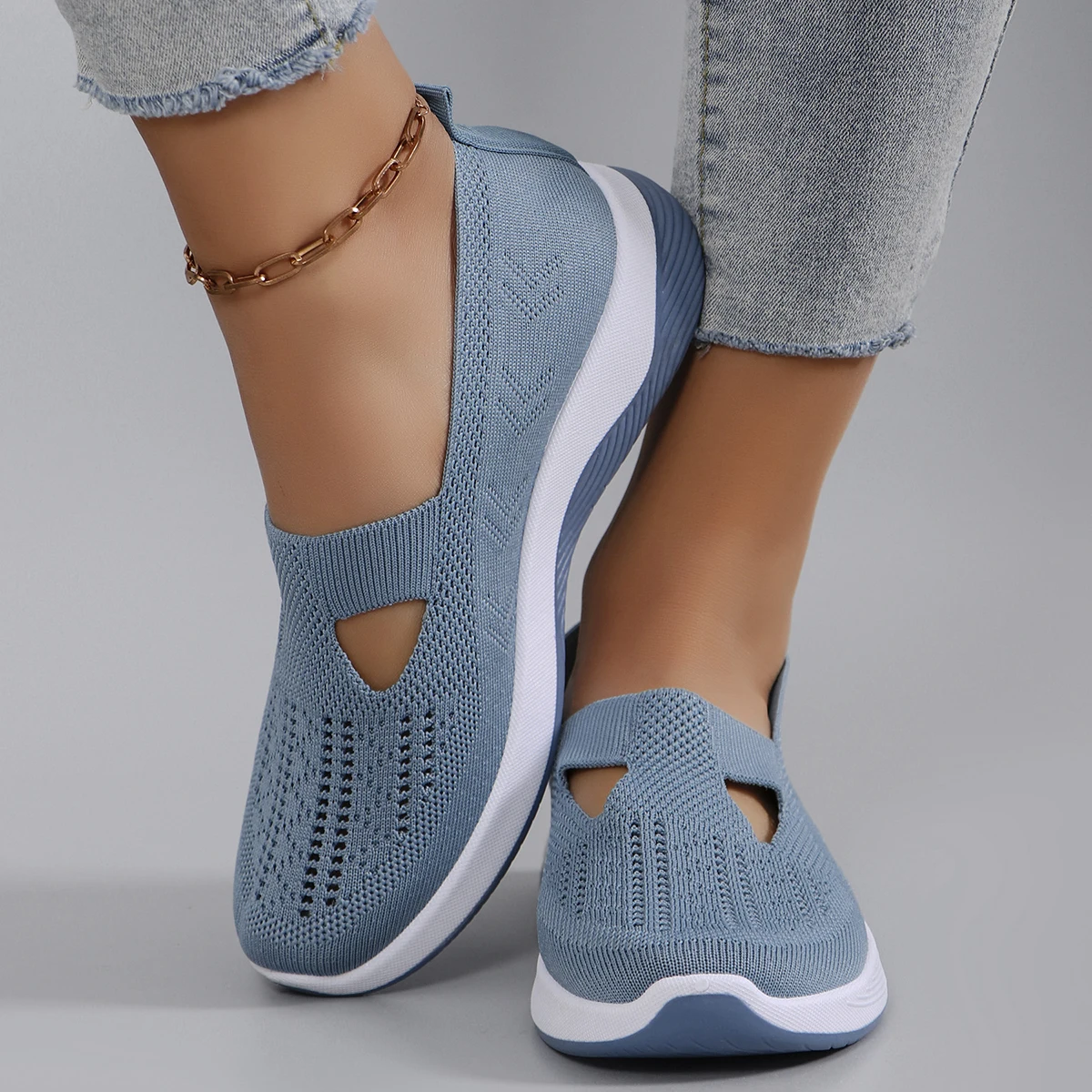 Women's summer breathable mesh flat shoes women's shoes casual sneakers shoes, clearance free shipping