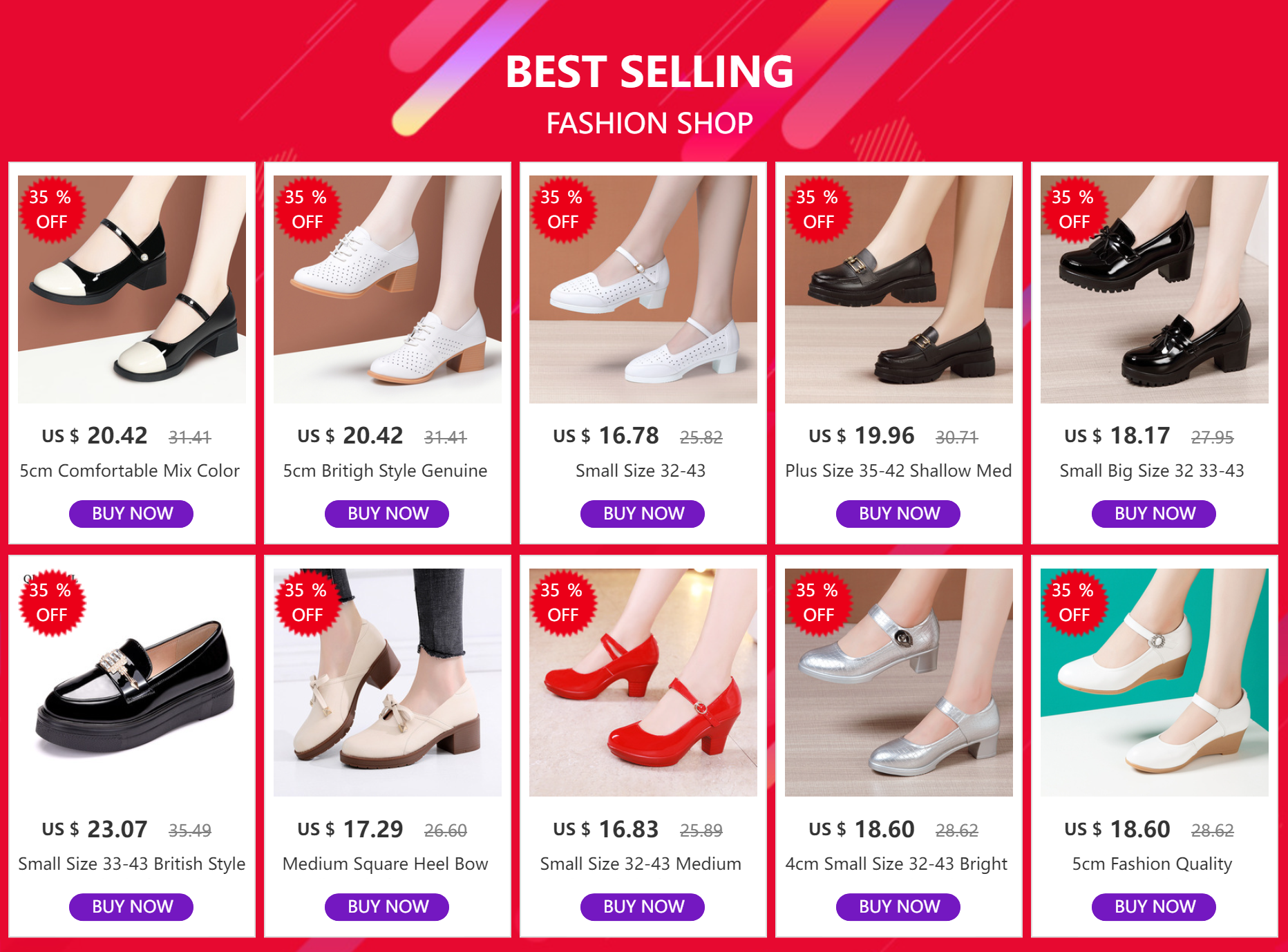 5cm Small Size 32-43 Shallow Crystal White Wedding Shoes Bride Platform Pumps 2026 Med Block Heels Mary Janes Office Mom Party