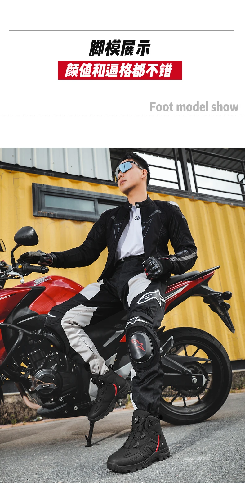 Motorcycle Riding Men Boots Waterproof Motocross Cycling Shoes Off-Road Motorbike Racing Anti-drop Breathable Equipment Soft