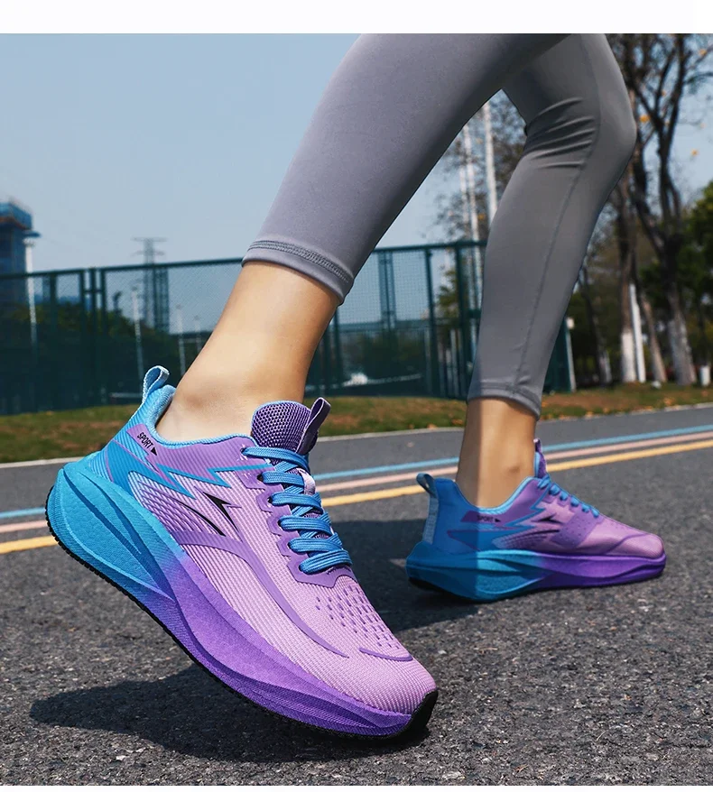New Comfort Cushioned Casual Sneakers Men Women Soft Sole Sports Shoes Anti Slip Light Daily Travel Street Walking Shoes