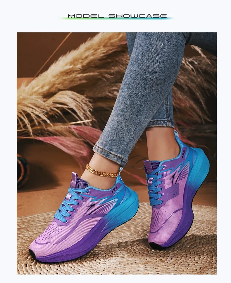 New Comfort Cushioned Casual Sneakers Men Women Soft Sole Sports Shoes Anti Slip Light Daily Travel Street Walking Shoes