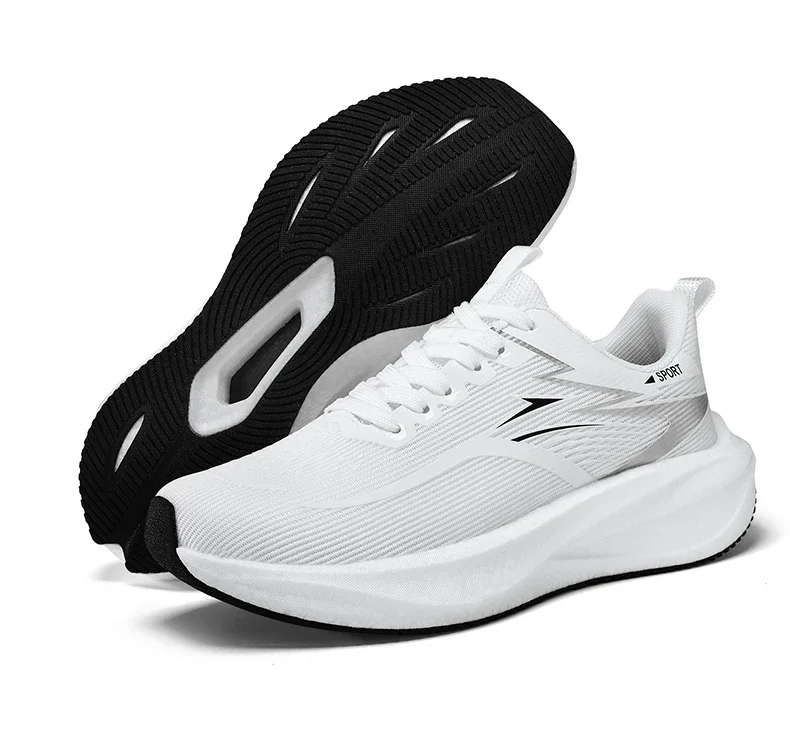 New Comfort Cushioned Casual Sneakers Men Women Soft Sole Sports Shoes Anti Slip Light Daily Travel Street Walking Shoes