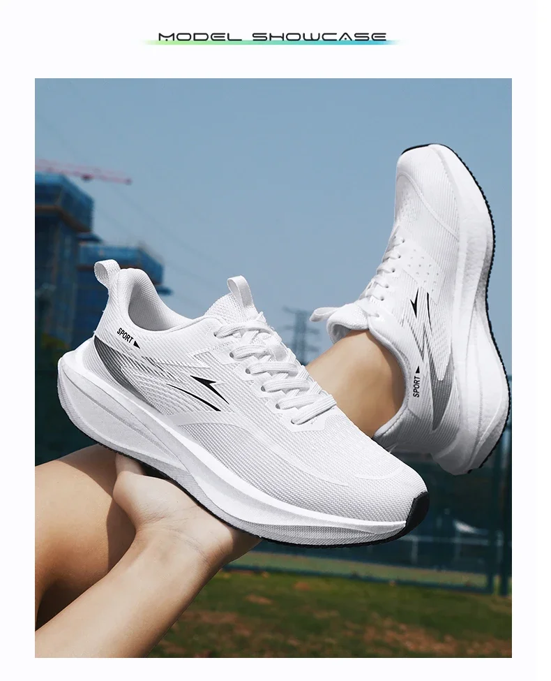 New Comfort Cushioned Casual Sneakers Men Women Soft Sole Sports Shoes Anti Slip Light Daily Travel Street Walking Shoes