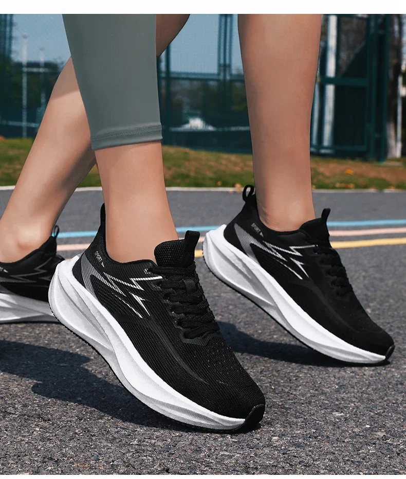 New Comfort Cushioned Casual Sneakers Men Women Soft Sole Sports Shoes Anti Slip Light Daily Travel Street Walking Shoes