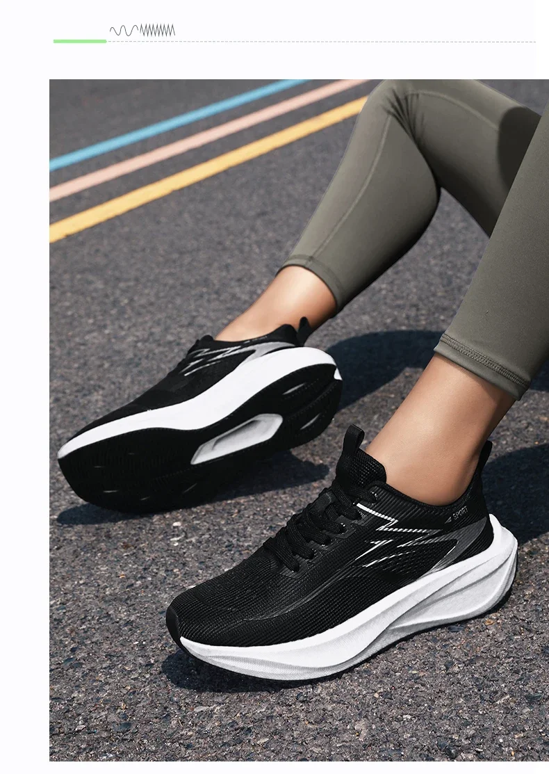 New Comfort Cushioned Casual Sneakers Men Women Soft Sole Sports Shoes Anti Slip Light Daily Travel Street Walking Shoes