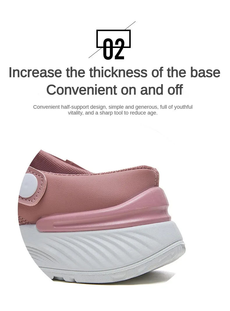 Women's Summer Shoes Breathable Half Slippers Lazy Soft Sole Casual Shoes Single Women Sandals Sale Shoes With Free Shipping