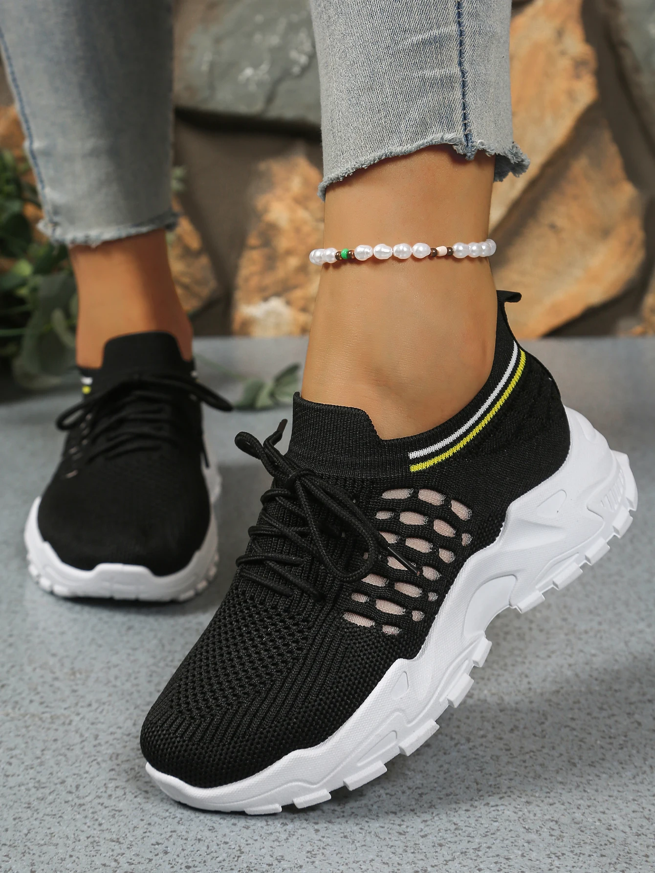 Woman Shoes Leopard Print Sneakers Lightweight and Breathable Women's Casual Sneakers Sale Shoes with Free Shipping