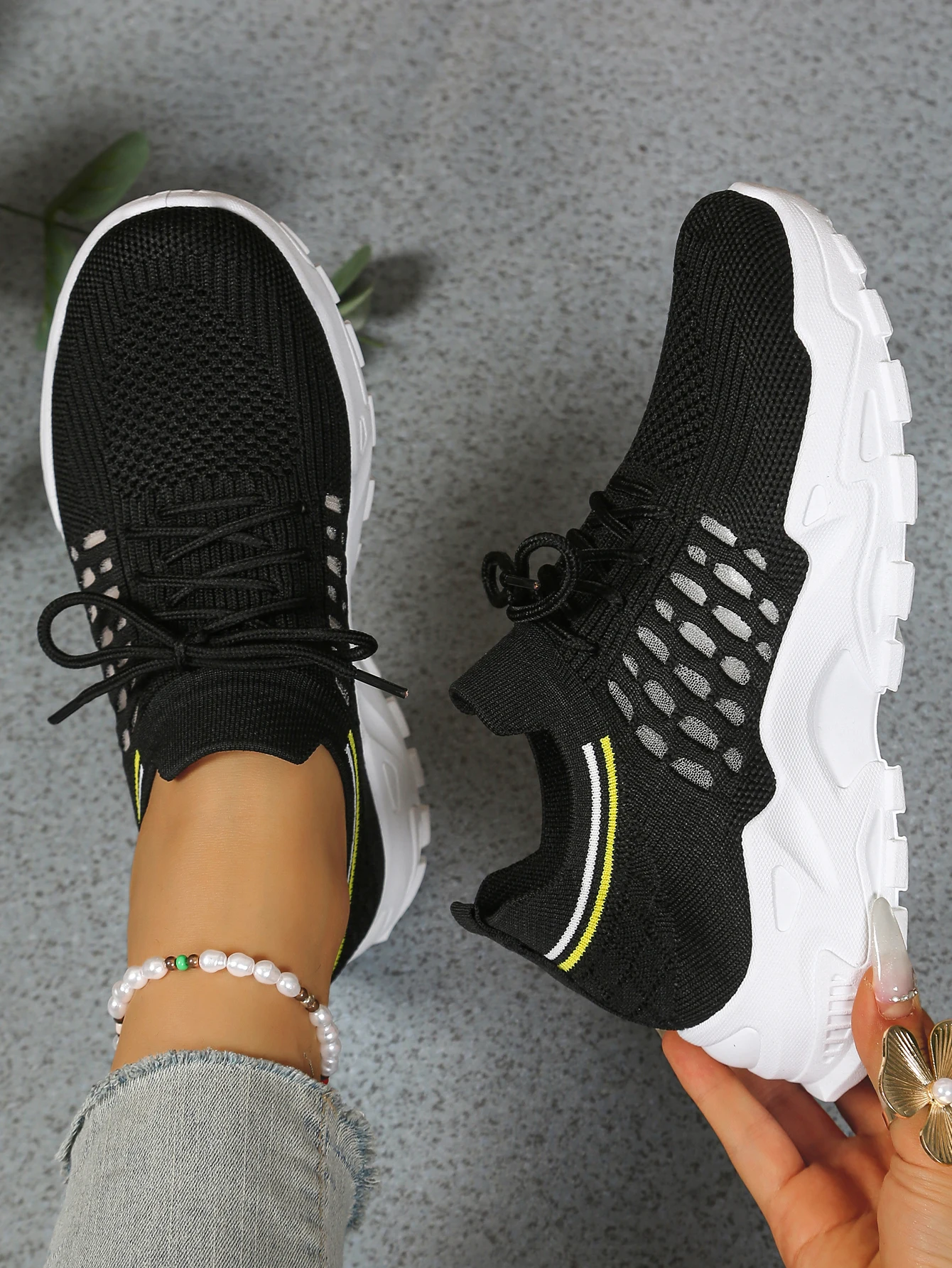 Woman Shoes Leopard Print Sneakers Lightweight and Breathable Women's Casual Sneakers Sale Shoes with Free Shipping