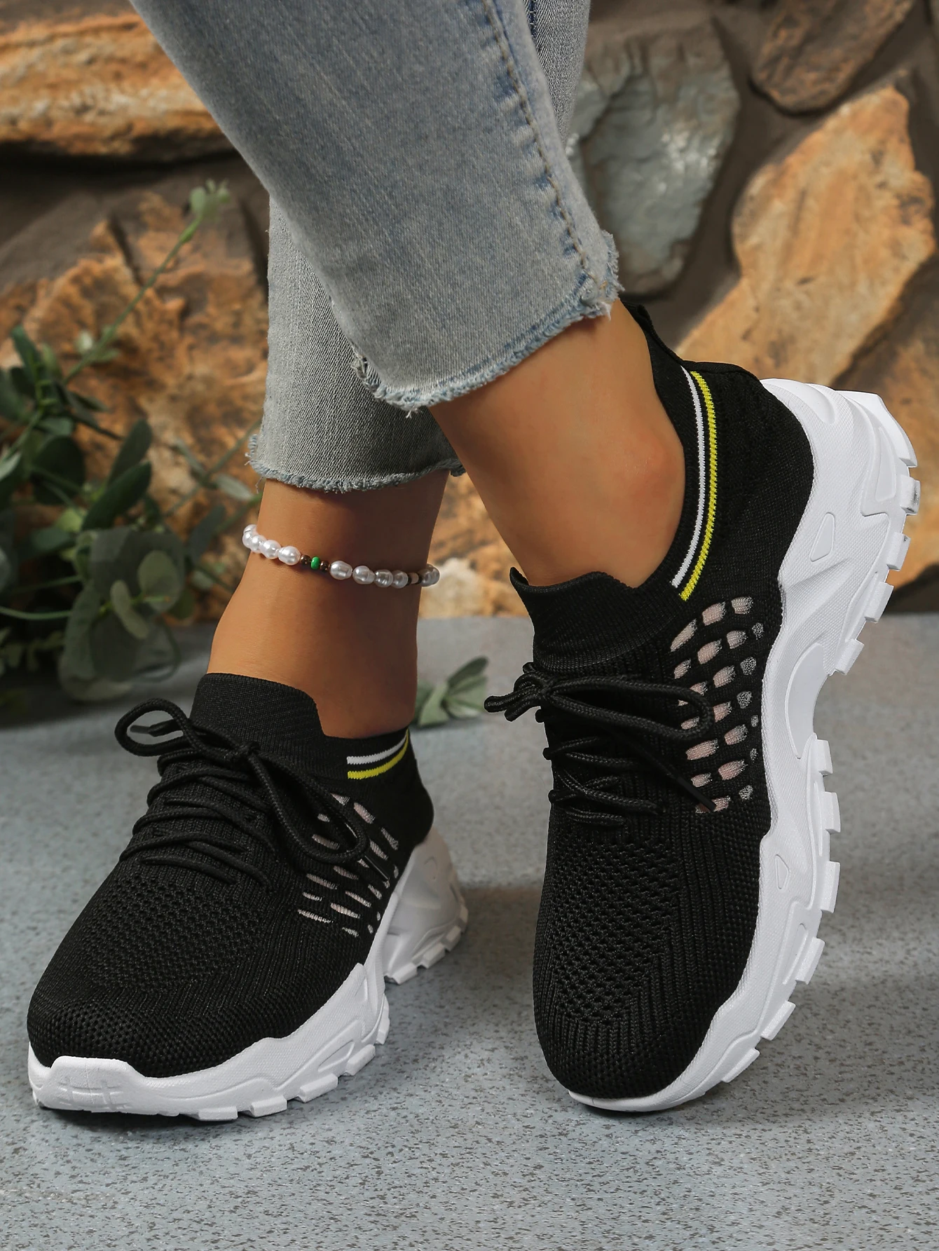 Woman Shoes Leopard Print Sneakers Lightweight and Breathable Women's Casual Sneakers Sale Shoes with Free Shipping