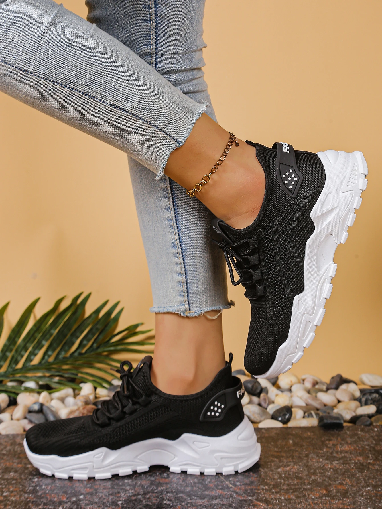 Woman Shoes Leopard Print Sneakers Lightweight and Breathable Women's Casual Sneakers Sale Shoes with Free Shipping