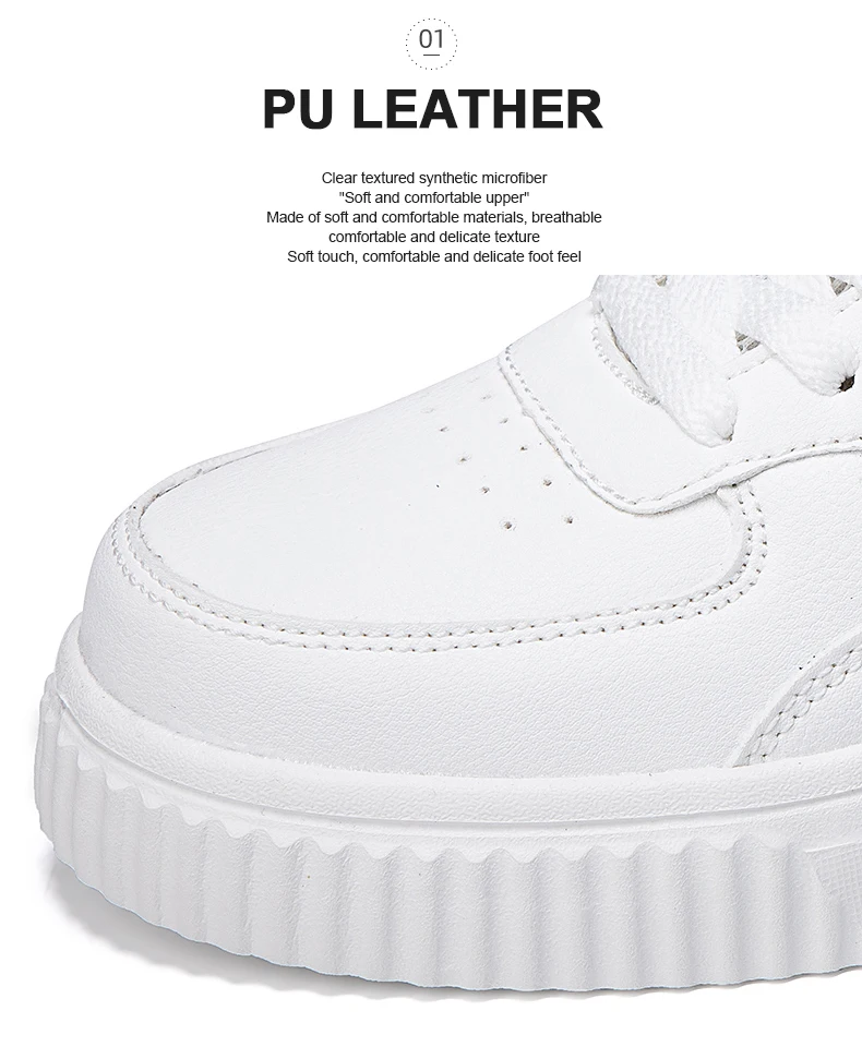 Fashion Women Casual Shoes Breathable Walking Flat Shoes Sneakers White Female Footwear Sports Running Outdoor Walking For Men