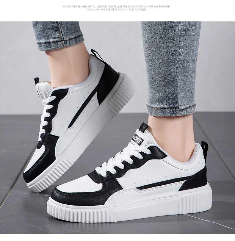 Fashion Women Casual Shoes Breathable Walking Flat Shoes Sneakers White Female Footwear Sports Running Outdoor Walking For Men