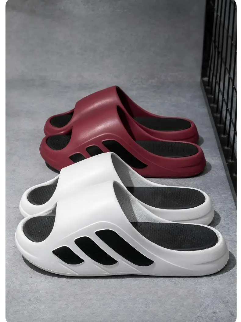 Women's Trendy Outdoor Couple's Slippers, Eva Slippers with a Soft, Non-Slip, and Durable Feel, Suitable for Men and Women, Indoor Home Silent Slippers