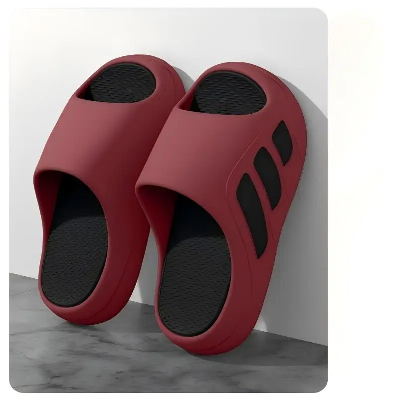 Women's Trendy Outdoor Couple's Slippers, Eva Slippers with a Soft, Non-Slip, and Durable Feel, Suitable for Men and Women, Indoor Home Silent Slippers